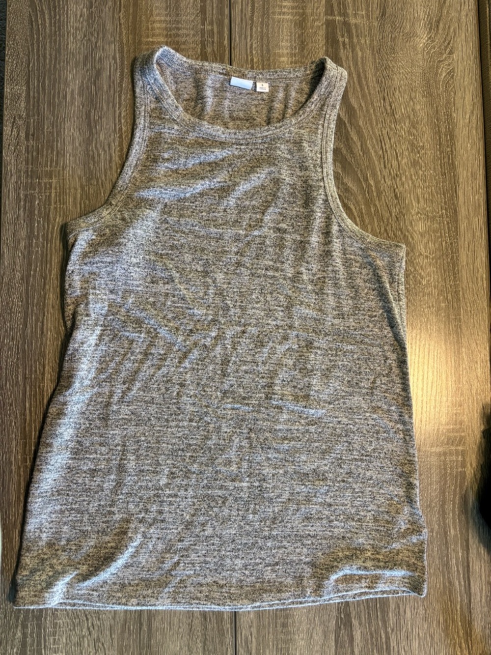 GAP Heather Gray Racerback Tank Top